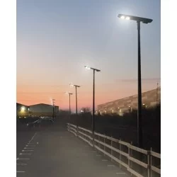 Solar PV Premium LED Street Light 10W/20W/30W/40W - All-in-one Solar PV Street Exterior Light c/w Built In Integral Solar Panel & Integrated Lithium LiFePO4 Battery