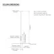 5m Aluminium Conical Lamp Post / Lighting Column - Machine Brushed Aluminium Street Lamp Post Root Mounted 5 Metre (5m Above Ground) 5m Aluminium Conical Lamp Post / Lighting Column - Machine Brushed Aluminium Street Lamp Post Root Mounted 5 Metre (5m Above Ground)