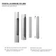 5m Aluminium Conical Lamp Post / Lighting Column - Machine Brushed Aluminium Street Lamp Post Root Mounted 5 Metre (5m Above Ground) 5m Aluminium Conical Lamp Post / Lighting Column - Machine Brushed Aluminium Street Lamp Post Root Mounted 5 Metre (5m Above Ground)