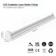 4FT LED BATTEN LIGHT 1200MM (1.2M) LED OFFICE LIGHT FOR CORRIDOR, BATHROOM, STAIRS, GARAGE, WORKSHOP - 40W / 4,800LM / 4000K 4FT LED BATTEN LIGHT 1200MM (1.2M) LED OFFICE LIGHT FOR CORRIDOR, BATHROOM, STAIRS, GARAGE, WORKSHOP - 40W / 4,800LM / 4000K