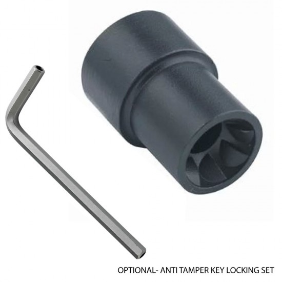 Anti Tamper Locking Key Set for Tubular Mid-Hinged Columns