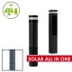 Solar PV LED 8W Bollard Post Light -All-in-one Integrated Solar Lantern c/w Built In Integral Solar Panel & Integrated Lithium LiFePO4 Battery