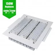 LED Recessed Canopy Light for Petrol Station Forecourt - IP65 150W / 400W SON / 250W MHL