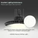 LED Eco High Bay Light 150W Low Bay (2nd Gen) - Warehouse Industrial UFO Fitting - 250W MHL Replacement Flicker Free LED Eco High Bay Light 150W Low Bay (2nd Gen) - Warehouse Industrial UFO Fitting - 250W MHL Replacement Flicker Free