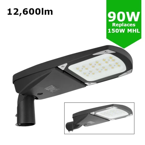 LED Premium Street Light 90w - 4-6m Column Street Lighting Fixture - Dark Sky Friendly 3000K/4000K 0% ULOR LED Premium Street Light 90w - 4-6m Column Street Lighting Fixture - Dark Sky Friendly 3000K/4000K 0% ULOR