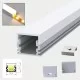 Reduce / No Spotting / Dotting LED Strip / Tape Diffuse Diffuser LED Aluminium Profile / Channel / Extrusion Reduce / No Spotting / Dotting LED Strip / Tape Diffuse Diffuser LED Aluminium Profile / Channel / Extrusion