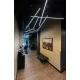 LED Strip Extrusion - Suspended Round (Round Diffuser) / Aluminium Extrusion for LED Strip series - c/w Clip-on Diffuser + End Caps