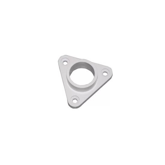 LED Strip Extrusion - Suspended Round (Round Diffuser) / Aluminium Extrusion for LED Strip series - c/w Clip-on Diffuser + End Caps