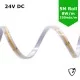COB LED Strip (5M ROLL) LED Tape Light - No Spotting / Spotless - 8W/m 24V DC Single Colour IP65 COB LED Strip (5M ROLL) LED Tape Light - No Spotting / Spotless - 8W/m 24V DC Single Colour IP65