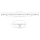 **CLEARANCE STOCK** 4ft LED Strip Lights Non-corrosive IP65 Twin/1200mm [1.2m]Vapour-proof - 3hr Emergency Version