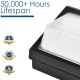 LED Wallpack - 40W 4,800lm - Die-cast aluminium Body with 5mm Glass - Replacement for 70W MHL Metal Halide Replacements Flicker Free
