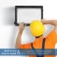 LED Wallpack - 40W 4,800lm - Die-cast aluminium Body with 5mm Glass - Replacement for 70W MHL Metal Halide Replacements Flicker Free