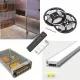 LED Strip Tile in LED Profile Floor / Wall Recessed Shower Niche Complete Kit - Includes LED Strip Tape, LED Profile, Driver + Optional Remote Dimmer or Wall Plate Dimming Switch, 5m Cable 24V - Single Colour IP65 LED Strip Tile in LED Profile Floor / Wall Recessed Shower Niche Complete Kit - Includes LED Strip Tape, LED Profile, Driver + Optional Remote Dimmer or Wall Plate Dimming Switch, 5m Cable 24V - Single Colour IP65